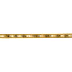 Prima Flowers Gold Ornamental Edgings Trim (GoldMaterials FabricPackage includes 18 yards of edging trimDimensions 0.56 inchesImported )