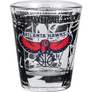 Atlanta Hawks 3D Wrap Color Collector Glass