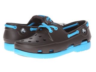 Crocs Kids Beach Line Boat Shoe Kids Shoes (Black)