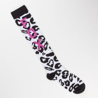 Cordova Womens Knee High Socks White/Black One Size For Women 222686168