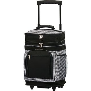 Partytime Rolling Cooler Houndstooth   Picnic Plus Outdoor Accessori