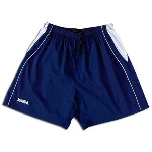 Xara International Soccer Shorts (Navy/White)