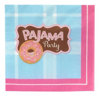 Pajama Party Lunch Napkins
