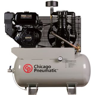 Chicago Pneumatic Gas Powered Air Compressor   12 HP, 30 Gallon, Model# RCP1230G