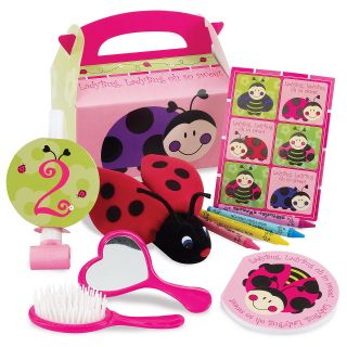 Ladybugs Oh So Sweet 2nd Birthday Party Favor Box
