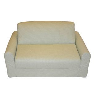 Green Checked Sleeper Sofa