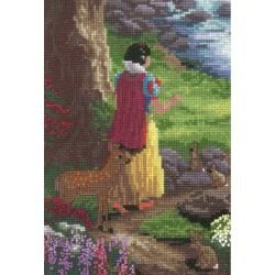 Disney Dreams Collection By Thomas Kinkade Snow White 5x7 18 Count