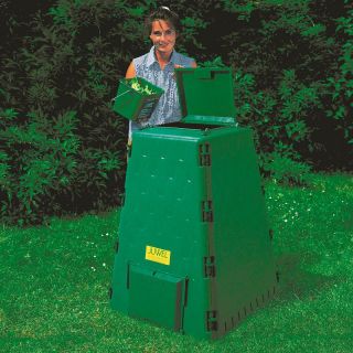AeroQuick 110 Gallon Recycled Plastic Compost Bin Multicolor   AQ 110