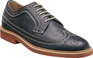 Mens Florsheim Ninety Two Ox   Black Milled Leather Lace Up Shoes