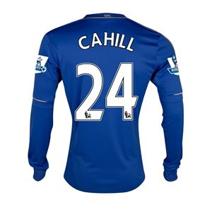 adidas Chelsea 12/13 CAHILL LS Home Soccer Jersey
