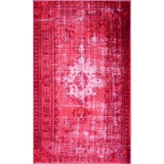 nuLOOM Demi Overdyed Area Rug Pink   DIRE3A 411082, 5 x 8 ft.