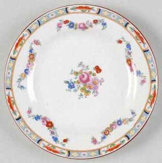 J & G Meakin Richmond (White Background) Bread & Butter Plate, Fine China Dinner
