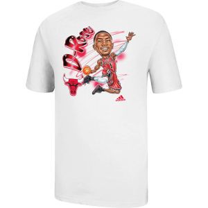 Chicago Bulls Derrick Rose adidas NBA Airbrushed T Shirt