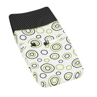Sweet Jojo Designs Spirodot Lime And Black Changing Pad Cover (Lime green, black and whiteThe digital images we display have the most accurate color possible. However, due to differences in computer monitors, we cannot be responsible for variations in col