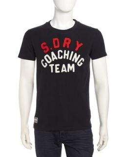 Coaching Team Tee, Vintage Black