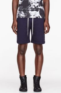 Marc By Marc Jacobs Navy Blue Waltham Sweat Shorts
