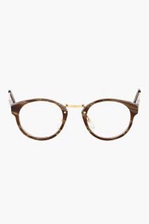 Super Brown Horn Panama Optical Glasses