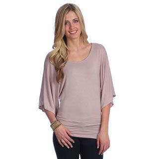 Womens Solid Dolman Top