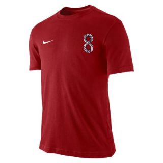 U.S. #8 (Dempsey) Mens T Shirt   University Red