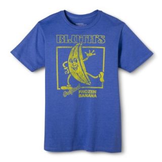 Mens Graphic Tee Vintage Bluth   Royal Blue M