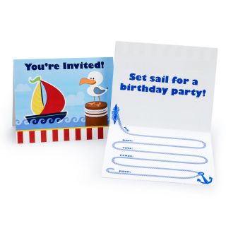 Anchors Aweigh Invitations