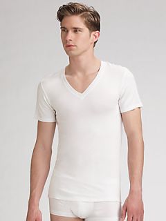 Hanro V Neck Tee