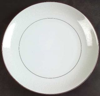 Mikasa Bridal Veil 11 Round Platter/Chop Plate, Fine China Dinnerware   White S