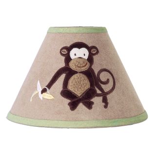 Sweet Jojo Designs Brown Monkey Lamp Shade (Brown/ greenPrint MonkeyDimensions 7 inches high x 10 inches bottom diameter x 4 inches top diameterMaterial 100 percent cottonLamp base is NOT includedThe digital images we display have the most accurate col