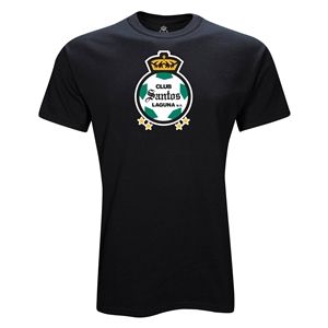 Euro 2012   Santos Laguna Supporter T Shirt (Black)