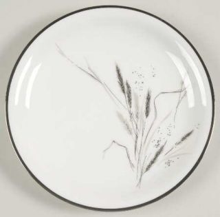 Easterling Ceres (Coupe) Bread & Butter Plate, Fine China Dinnerware   Gray Whea