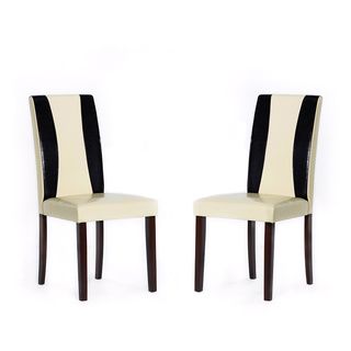 Savana Bi cast Leather Chairs (set Of 8)