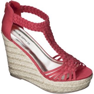 Womens Mossimo Supply Co. Novalee Wedge Sandal   Coral 6.5