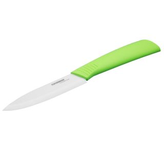 Toponeware Ceramic 4 Utility Knife  Green Handle White Blade, Ckgnw4 (ABS PlasticBlade Dimension 3 inches4 inch ceramic utility knife; green handle and white bladeStay sharper longer Hander and shaper than steel; material is the second hardest material